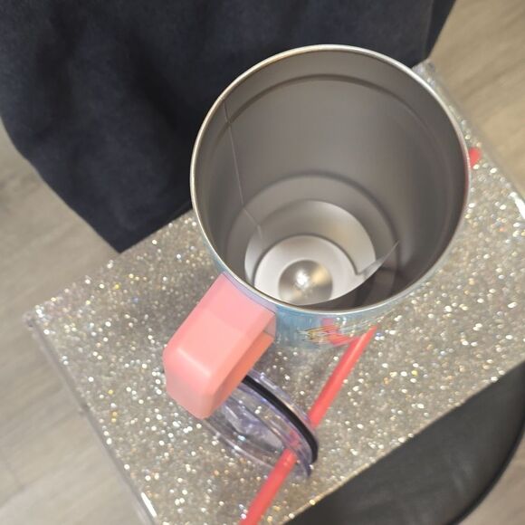 Bioworld X Peanuts Snoopy & Woodstock Feeling Groovy SS Tumbler w/Straw - Picture 11 of 11